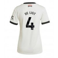 Manchester United Matthijs de Ligt #4 Fußballbekleidung 3rd trikot Damen 2024-25 Kurzarm